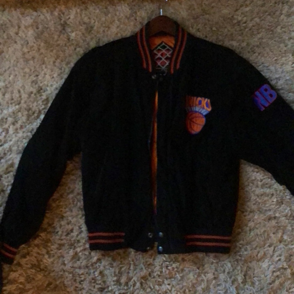 Starter Varsity Jacket Knicks